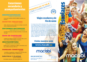 Folleto Macabi Viajes 2019-2020